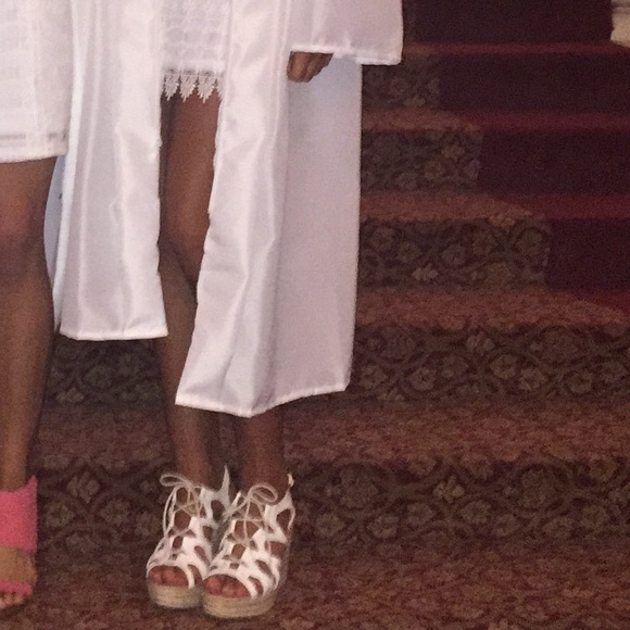 White tie wedges - Picture 3 of 3